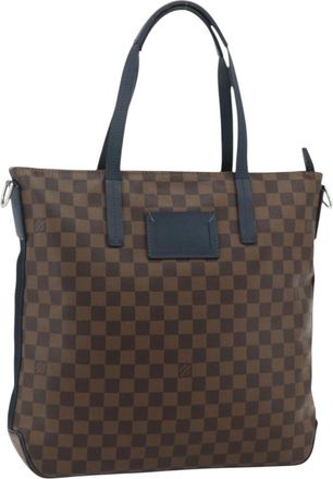 Louis Vuitton Herald Damier Brown Canvas Handbag (Pre-Owned)