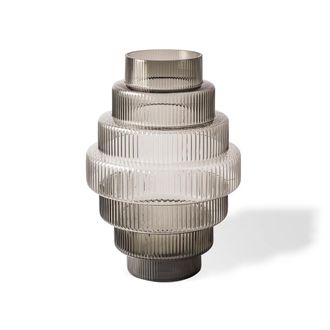 Pols Potten Steps Vase S, grau