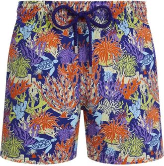 Vilebrequin Stretch Short Swim Shorts Aquatic Life - Heren - Strandmode - Veelkleurig - M - Badmode