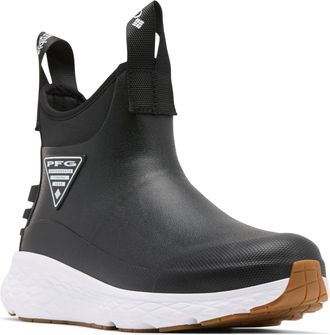 Columbia womens Pfg Dry Tortugas, Black/White, 10.5