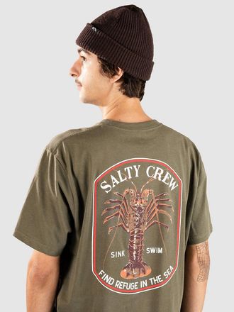 Salty Crew Spiny Standard T-Shirt verde