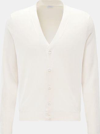 Braun Hamburg Men - Merino cardigan cream