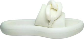 Stella McCartney Stella McCartney, Sliders, female, White, Size: 9 US sandali Pelle