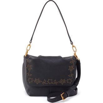 Hobo Harley Convertible Leather Shoulder Bag in Black at Nordstrom