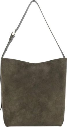 Lancaster Bolso tipo saco de ante - Bags - Mujer - Verde - ONE SIZE