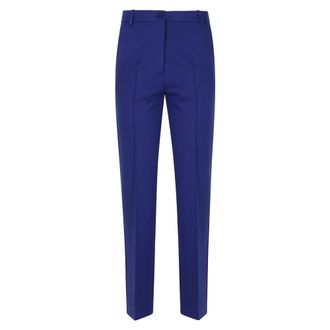 Semicouture Rechte broeken - Dames - Straight fit broeken - Blauw - M - Broeken