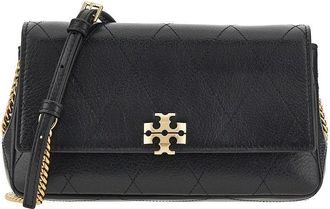 Tory Burch Quilted leather Charlie bag with chain Woman One Size