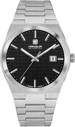 Hanowa Goms Quartz Black Dial Mens Watch HAWGH0002501