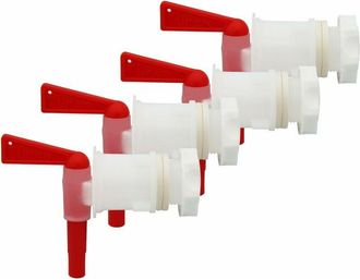 OEM Set Di 4 Rubinetti In Plastica Per Secchi Di Imbottigliamento Di Birra Artigianale