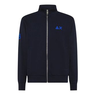 Sun 68 Sudadera con Cremallera Completa - Sweatshirts & Hoodies - Hombre - Azul - 2XL