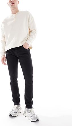 Wrangler Bryson skinny fit jeans in black
