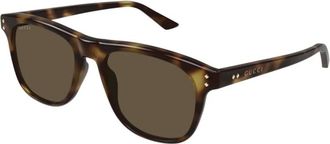 Gucci Authentieke Stijlvolle Brillen Premium Kwaliteit Service - unisex - Accessoires - Bruin - Maat: 53 MM