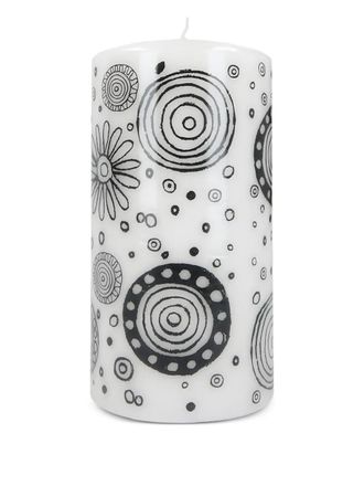 10 Corso Como circle-print candle (10 cm) - White