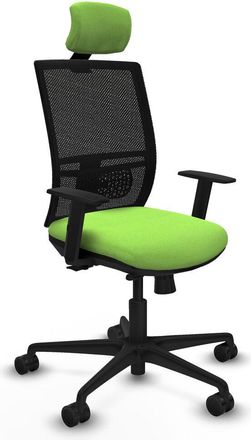 Piqueras y Crespo Sedia Ufficio Con Poggiatesta Yunquera Traslack Piqueras Y Crespo 1d036n2 Pistacchio