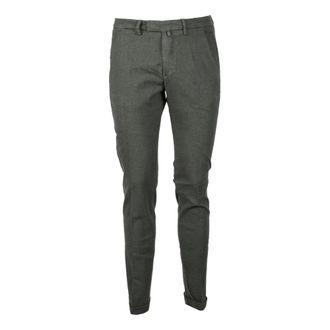 BRIGLIA 1949 Heren, Broeken, Groen, Maat: W47 Katoen