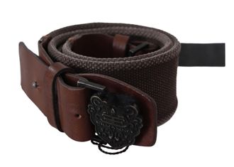 Ermanno Scervino Leather Wide Buckle Waist Womens Belt