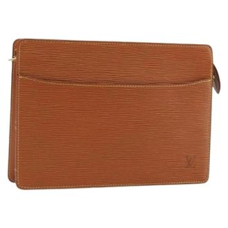 Louis Vuitton Pre-owned Epi Leather Clutch - - Pre-owned - Donna - Marrone - ONE SIZE