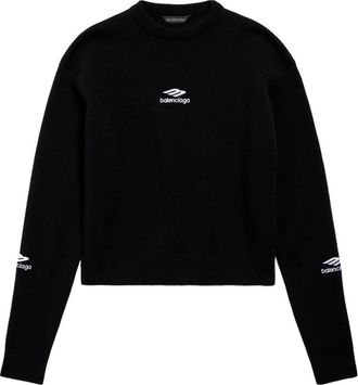 Balenciaga Black Ski Crewneck