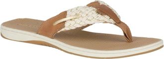 Sperry Top-Sider Parrotfish STS82816 Thong Womes Beige Braided Slip On Sandal UWU910