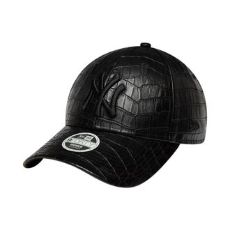 New Era Pattern PU 9Forty N - Dames - Petten - Zwart - ONE Size - Accessoires
