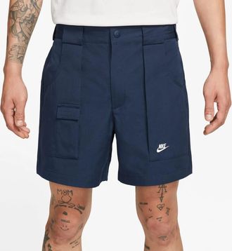 Nike Sportswear Reissue Woven Shorts Midnight Navy/Sail DA0368-410 Mens