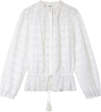 Isabel Marant Blouses, female, White, Size: XS Polly Top