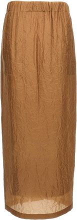 Max Mara Brown Aeroso1234 skirt