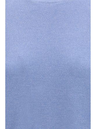 Brunello Cucinelli Womens Cashmere T-Shirt Blue Dusk T-Shirts & Jerseys