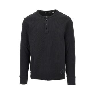 Burberry Ribbed jersey long-sleeved T-shirt Man XL