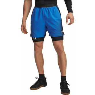 Under Armour Tech Fade Trainingsshort - Heren - Sport - Blauw - Maat: L