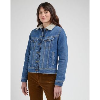 Lee Jas Rider van pluche-effect stof