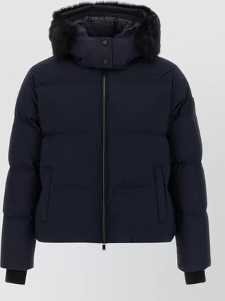 Moose Knuckles misti puffer down jacket hood fur trim