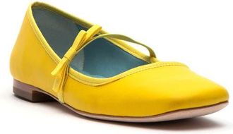 Frances Valentine Square-toe Mary Jane in Canary at Nordstrom, Size 7.5