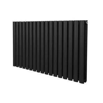 MonsterShop Oval Column Radiator - 600mm x 1020mm - Black