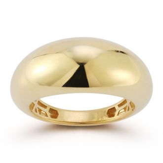 Ember Fine Jewelry 14K Gold Dome Ring