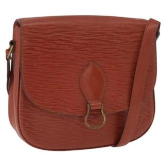 Louis Vuitton Pre-owned Cross Body Bags, female, Brown, Size: ONE SIZE Pre-owned Vintage Leather Cross Body Bag
