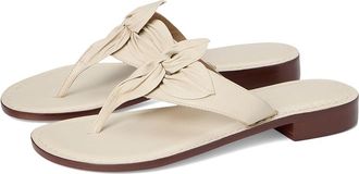 Bernardo Taormina Womens Sandals Eggshell : 9.5 M, Leather
