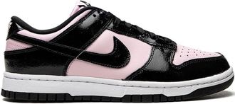 Nike Dunk Low Pink/Black Patent sneakers - women - Leather - 10.5