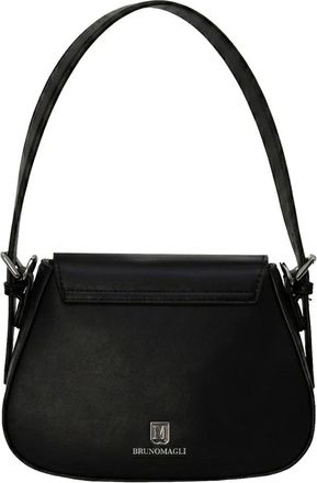 Bruno Magli Grazia Kleine Schoudertas - Dames - Tassen - Zwart - Maat: ONE Size Zijde