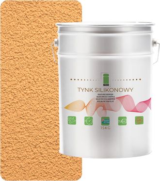 OEM Yeso De Silicona Para Fachadas Exteriores, Amarillo Azafr&aacute;n, 1,5 Mm Pr&eacute;mium, 15 Kg