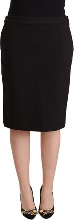 Gianfranco Ferre Straight Pencil Cut Knee Length Womens Skirt