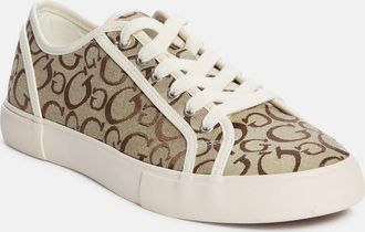 Guess Selyo Logo Jacquard Low-Top Sneakers