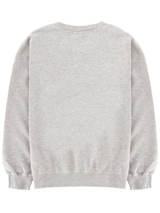Ganni Organic Cotton Print Sweatshirt - Gray