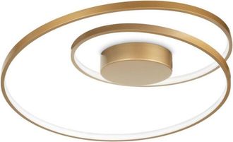 Ideal Lux Ideal Lux - led Decorativo Remolino Integrado led Semi Empotrado Oro, 3000K