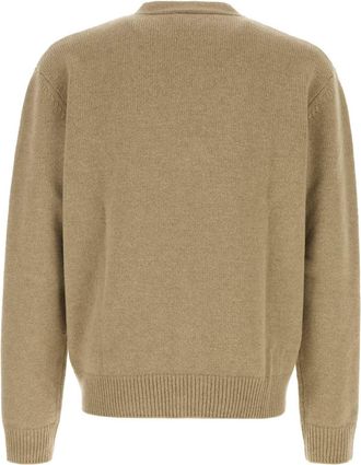 A.P.C. Mens Kevin Cardigan Beige Wool