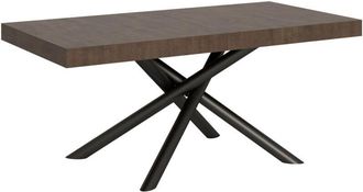 Itamoby Tavolo Pesaro allungabile in legno per sala da pranzo -Allungabile fino a 234 cm / Bianco Frassino