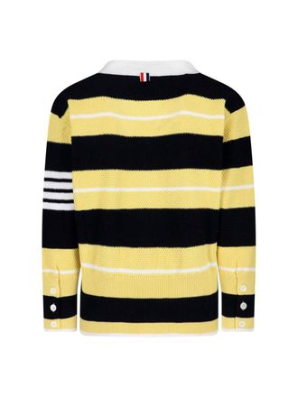 Thom Browne Mens Sweaters Yellow Cotton
