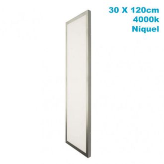 Fabrilamp Fabrilamp - Plafon 72w 4000k 3,5x30x120 Cm Plano Niquel 6120lm
