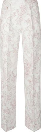 Forte_Forte Broeken, Dames, Veelkleurig, M, Wide Broeken