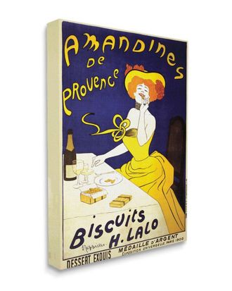 Stupell Industries Vintage Parisian Amandines Biscuits European Adve Wall Art